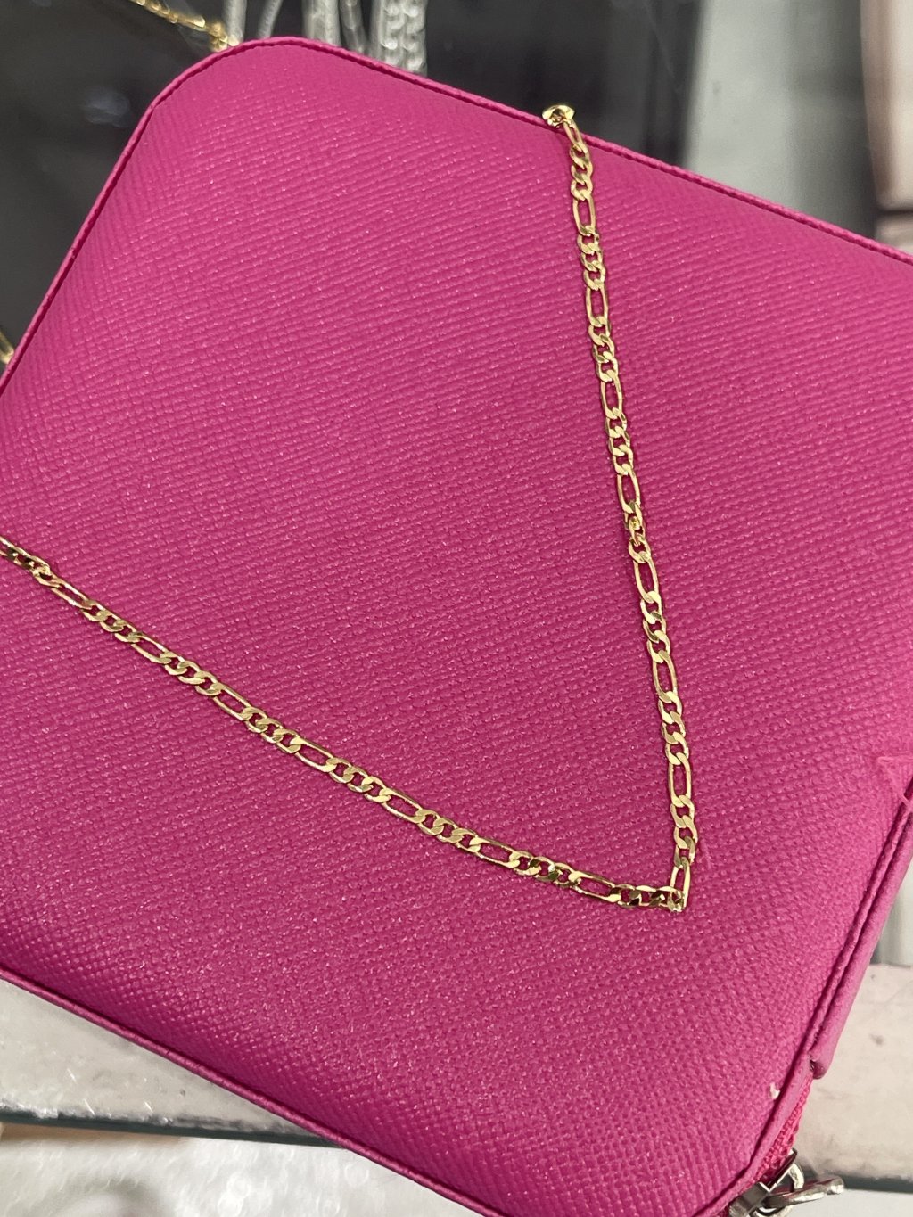 Correntes masculina 3x1 fininha ouro/prata 