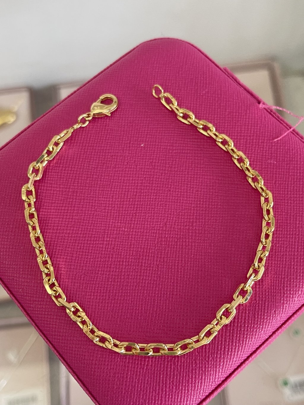 Pulseira Cartier grossa ouro/prata