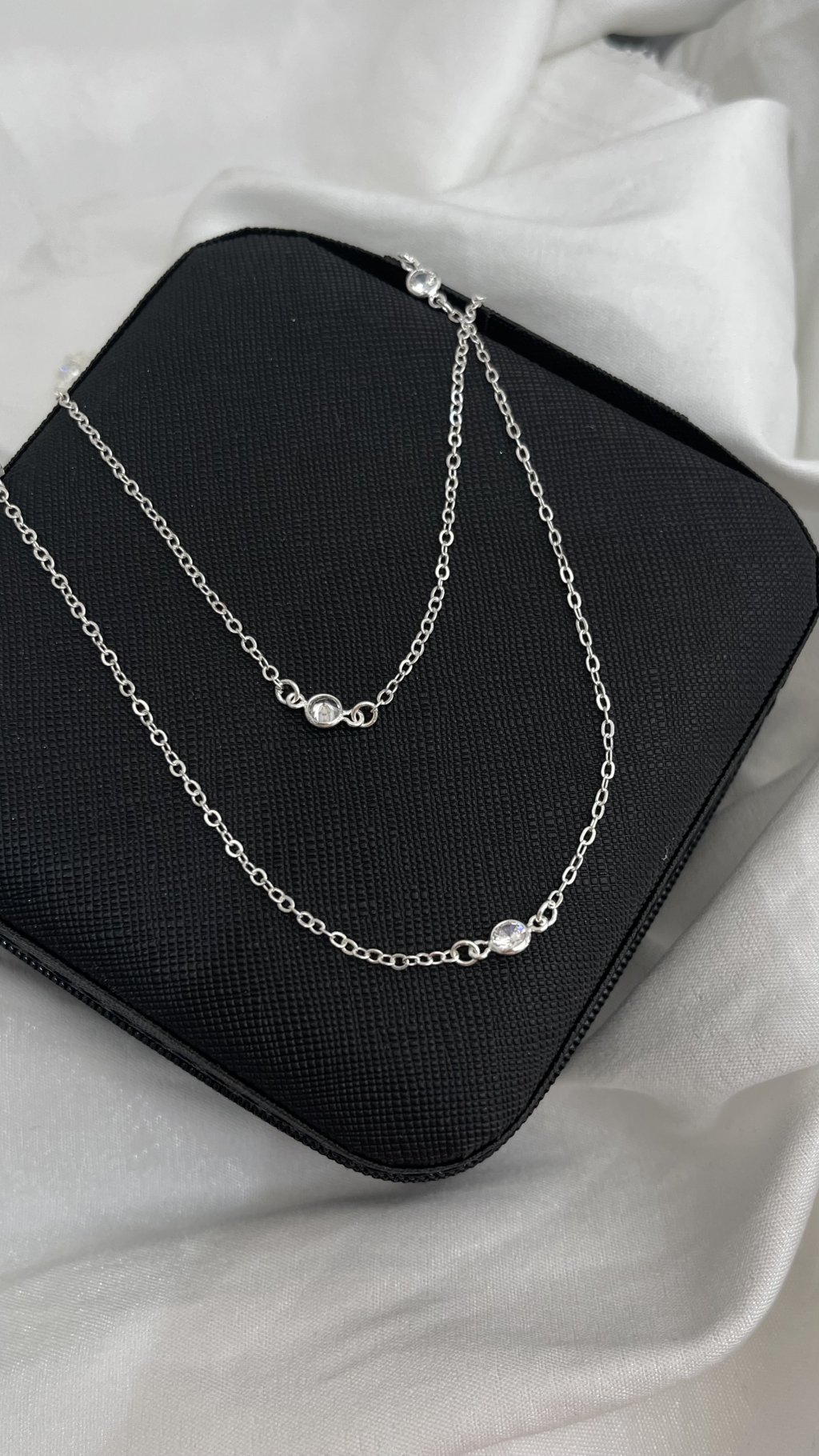 Corrente tiffany ouro/prata