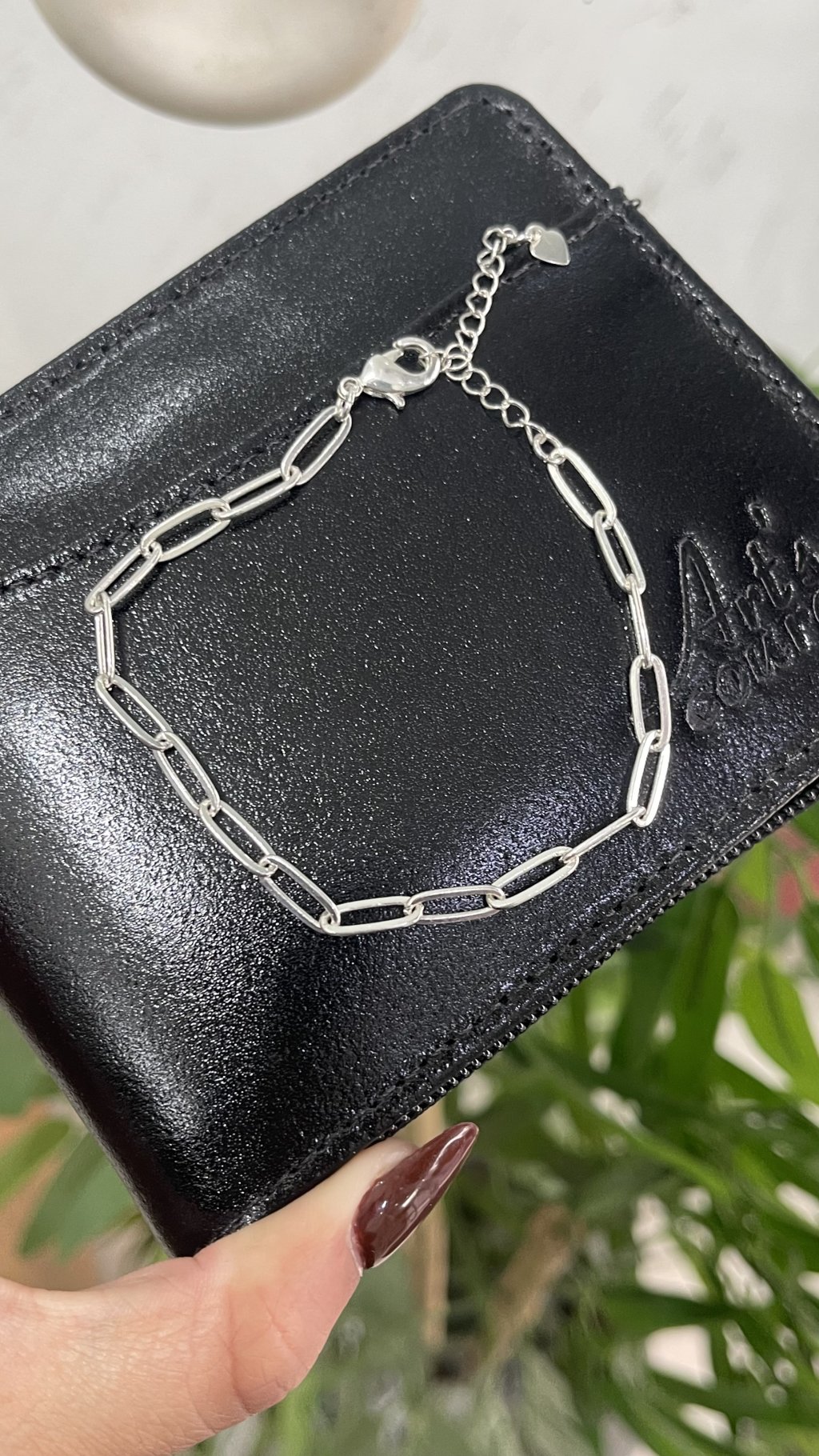 Pulseira masculina elos largos 