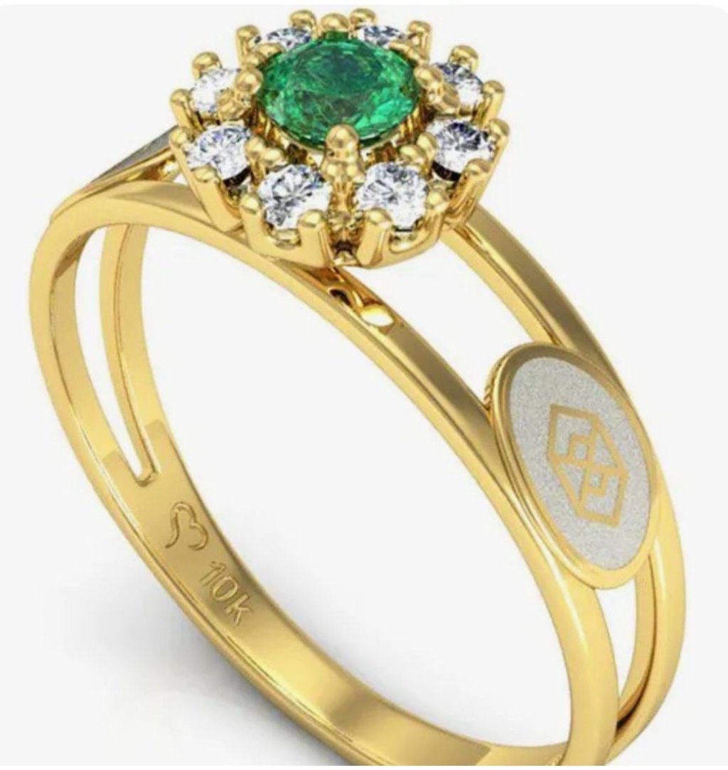 Anel em Ouro 18k formatura