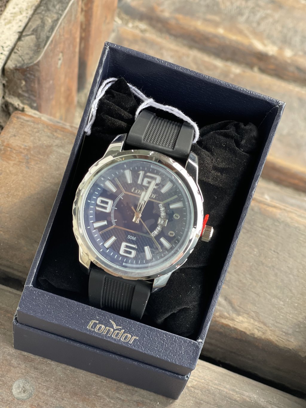 Relógio condor masculino silicone 