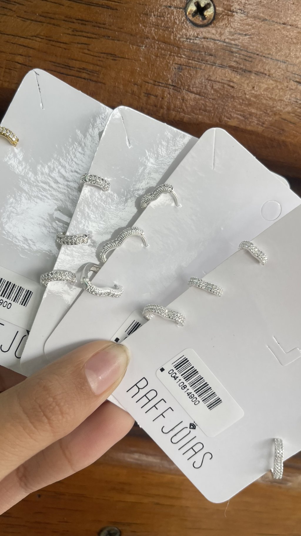 Trio argolinhas articulados 