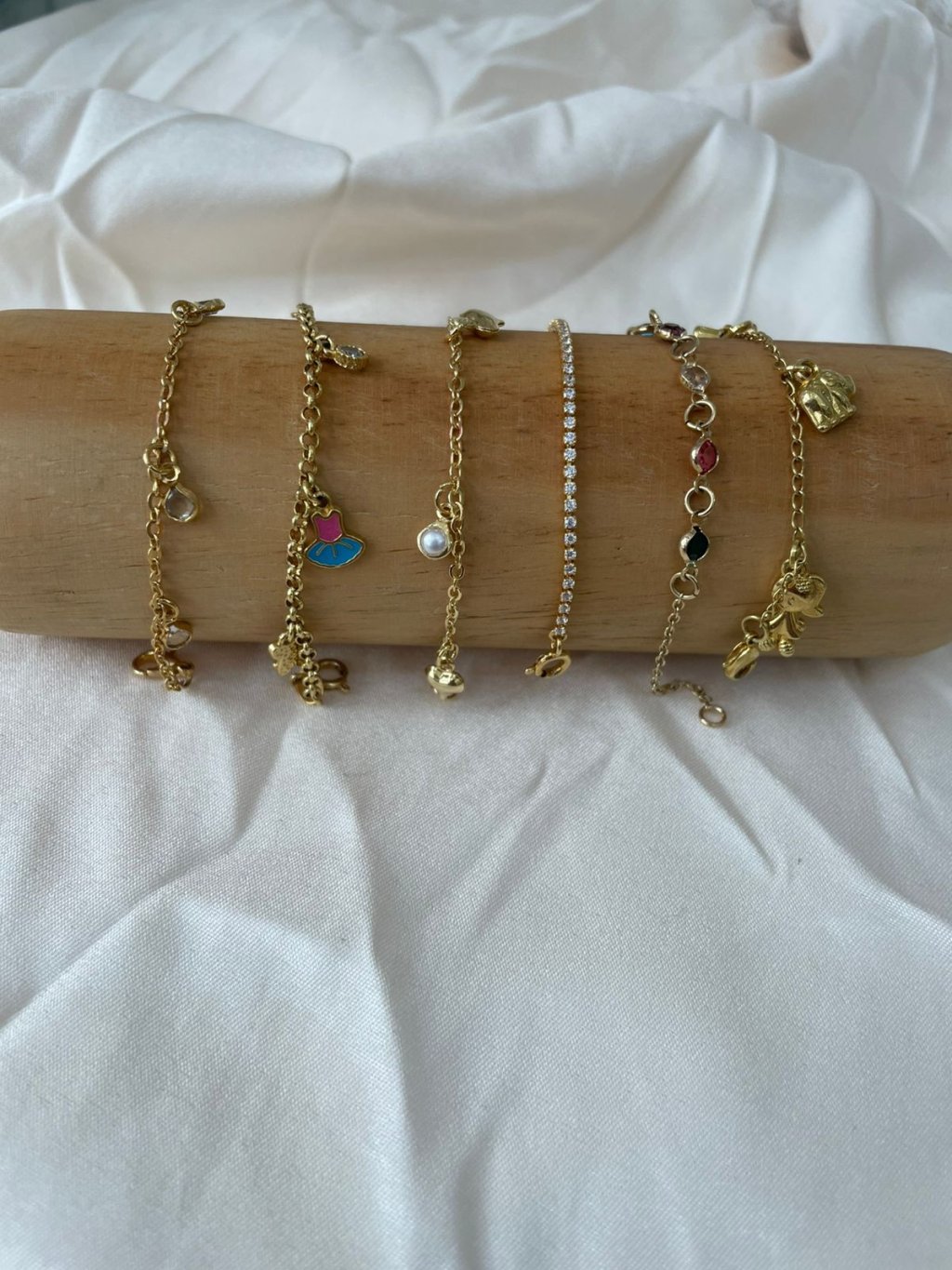 Pulseiras Ouro infantil menina