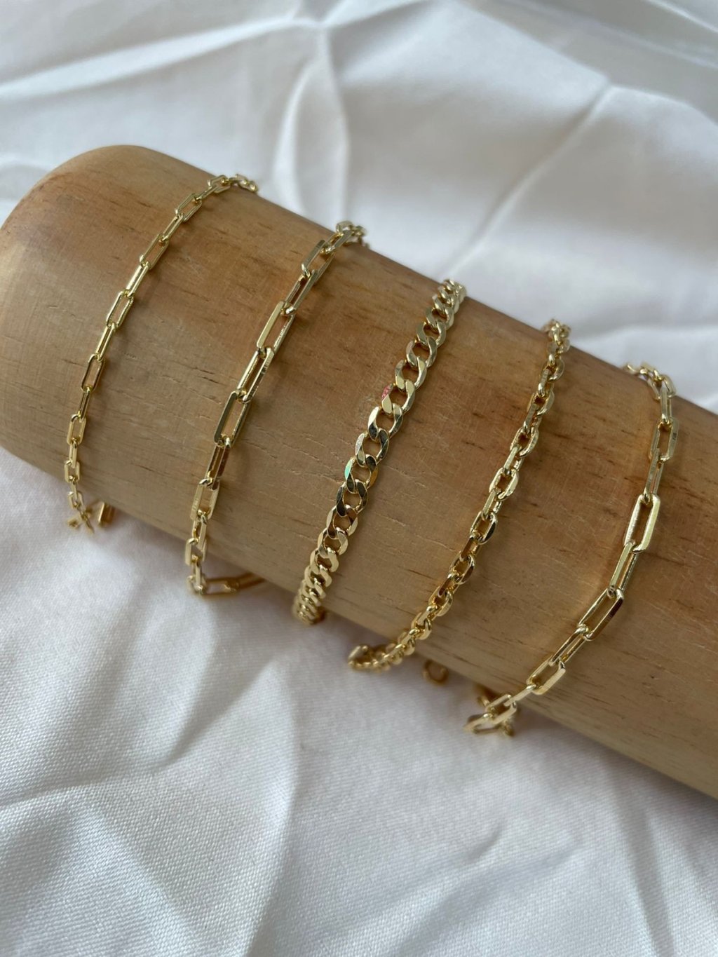 Pulseira Infantil Ouro menino 