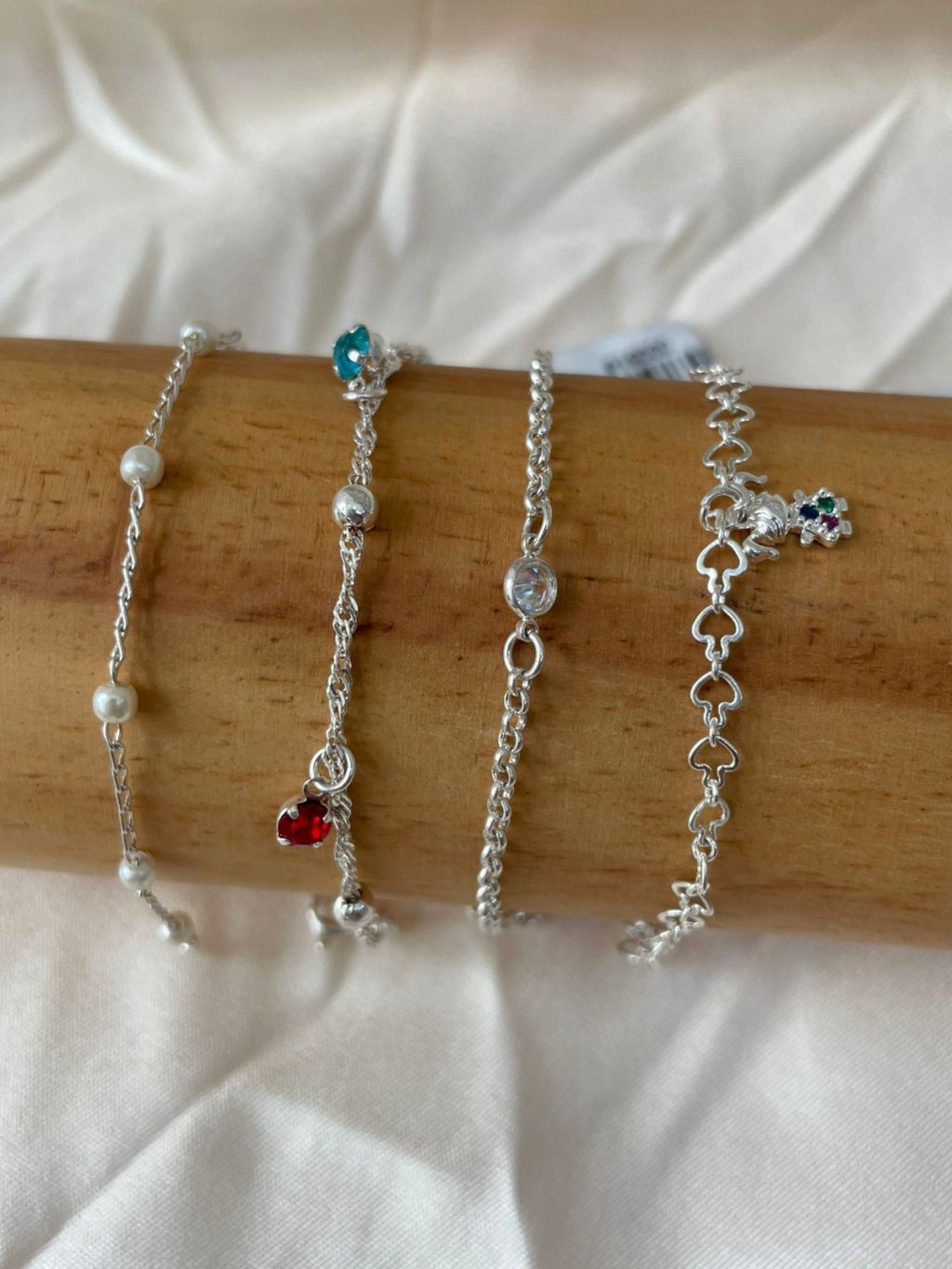 Pulseiras Prata infantil menina