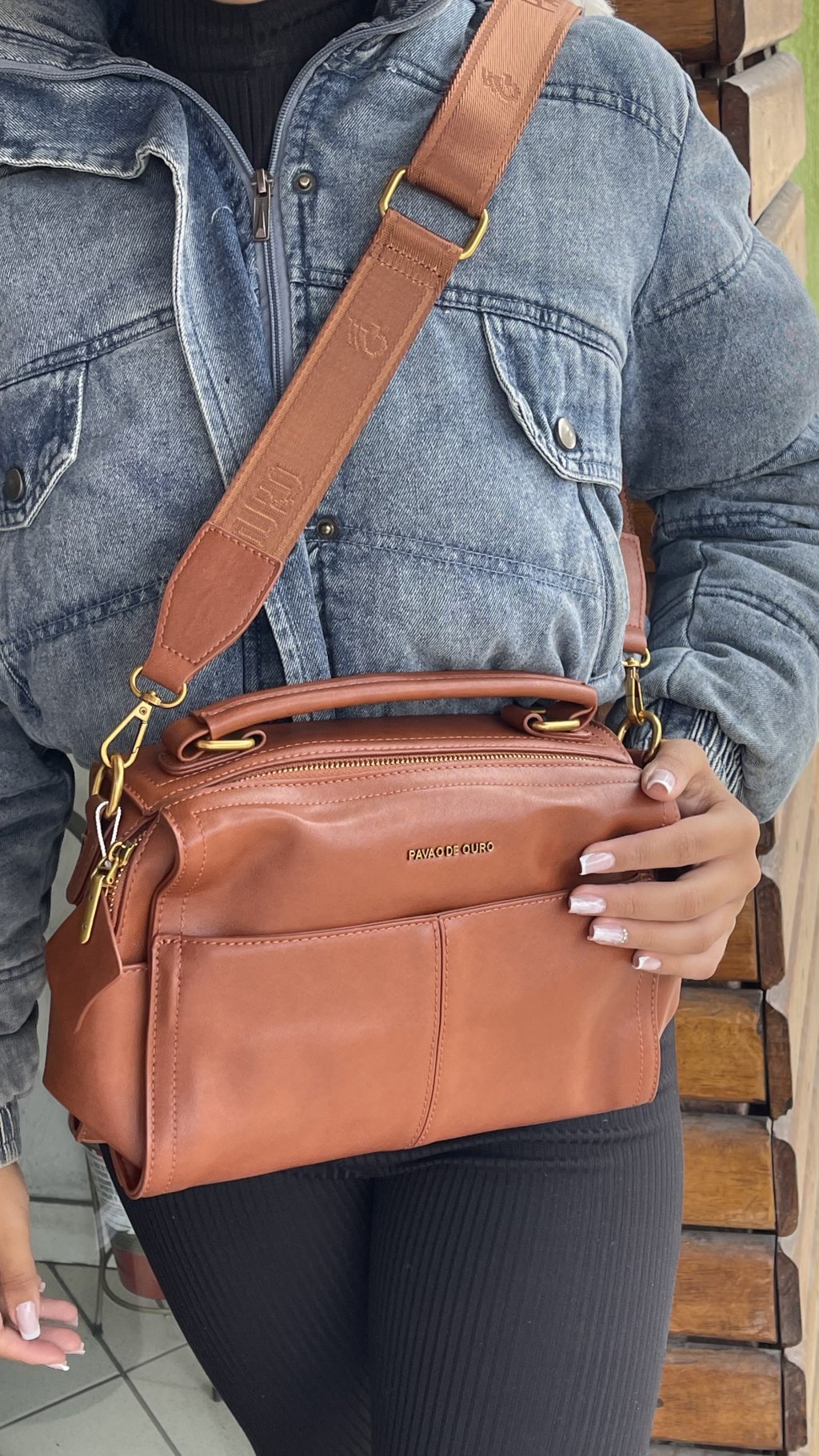 Bolsa marrom 