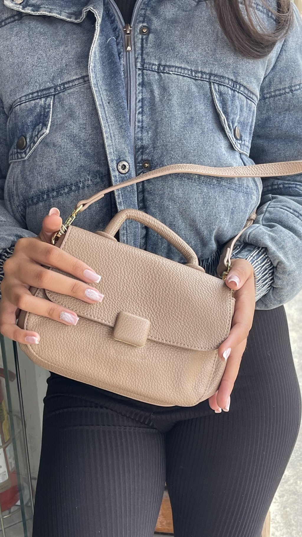Bolsa ouro rose 