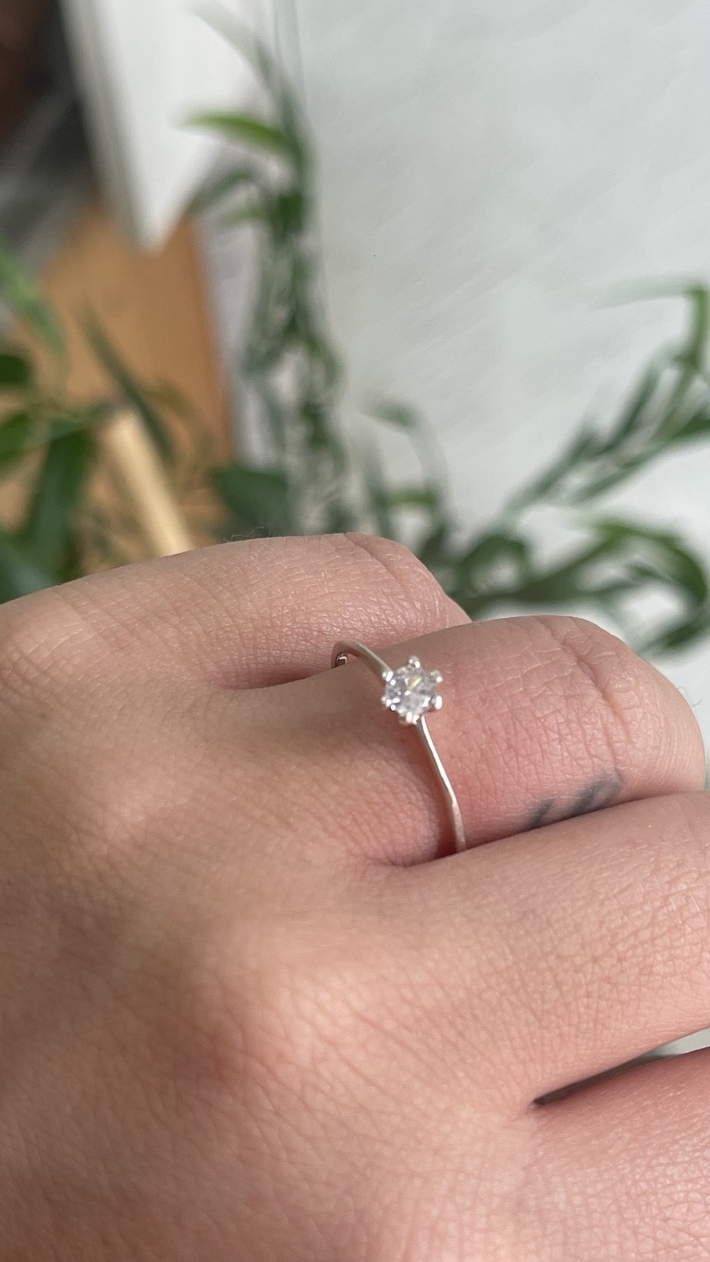 Solitário Prata 925 