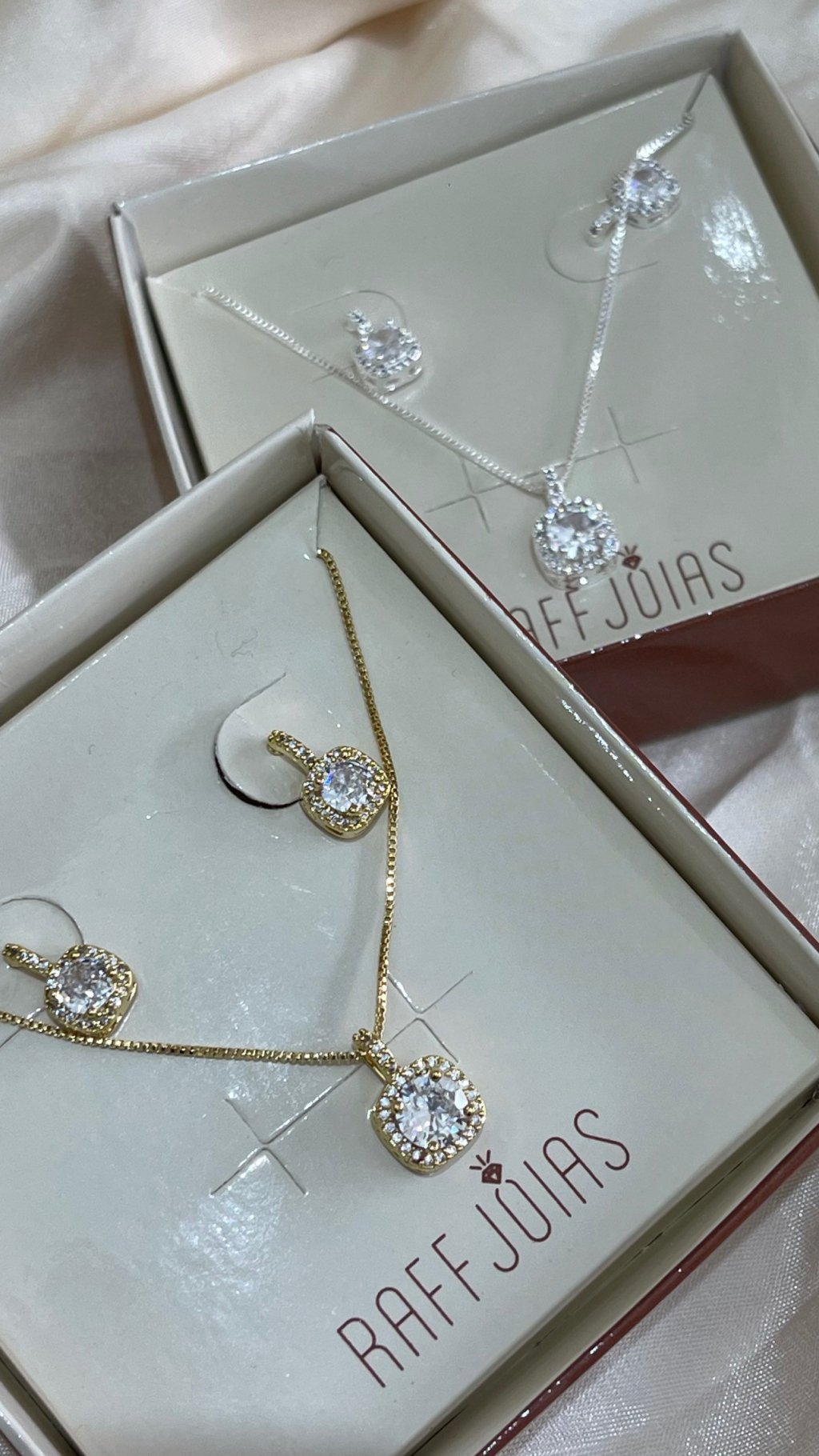 CONJUNTO QUDRADO MICROZIRCONIAS 