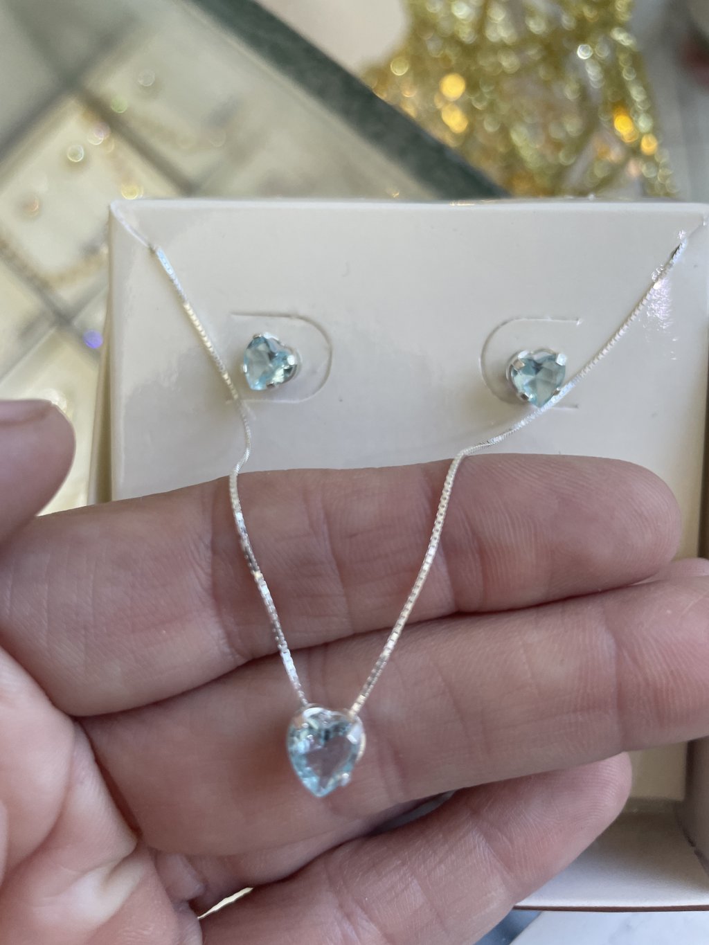 Conjunto na Prata 925