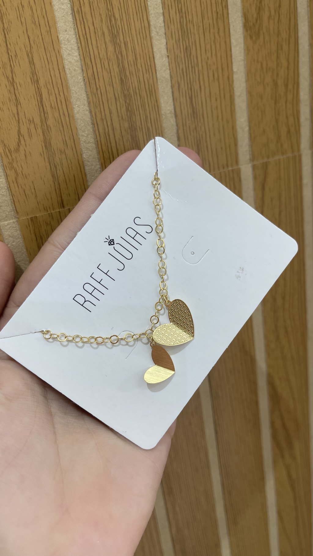 coração duplo diamantado 