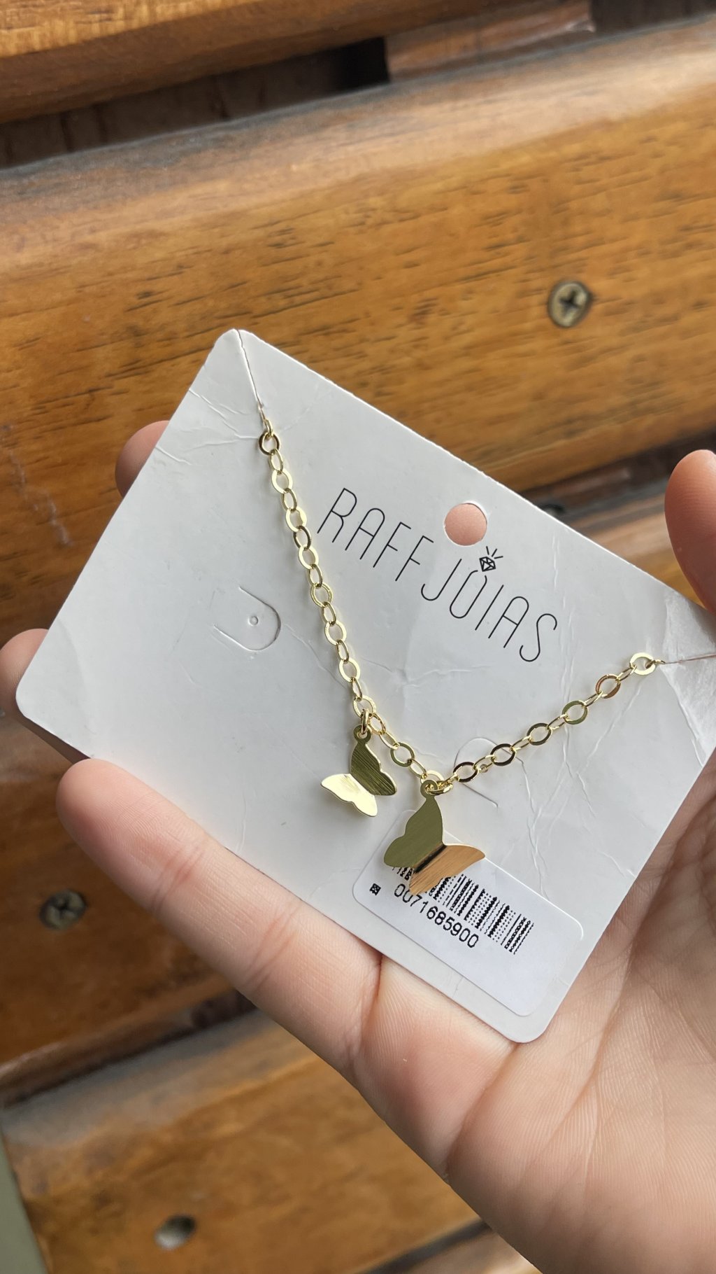 pulseira borboleta dupla 