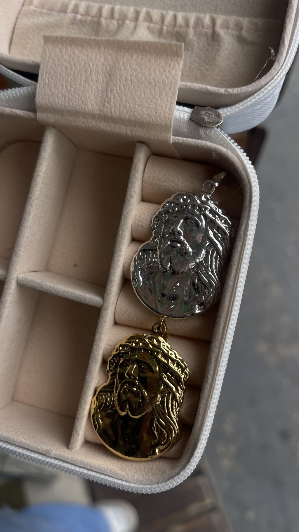 Pingente rosto Jesus 