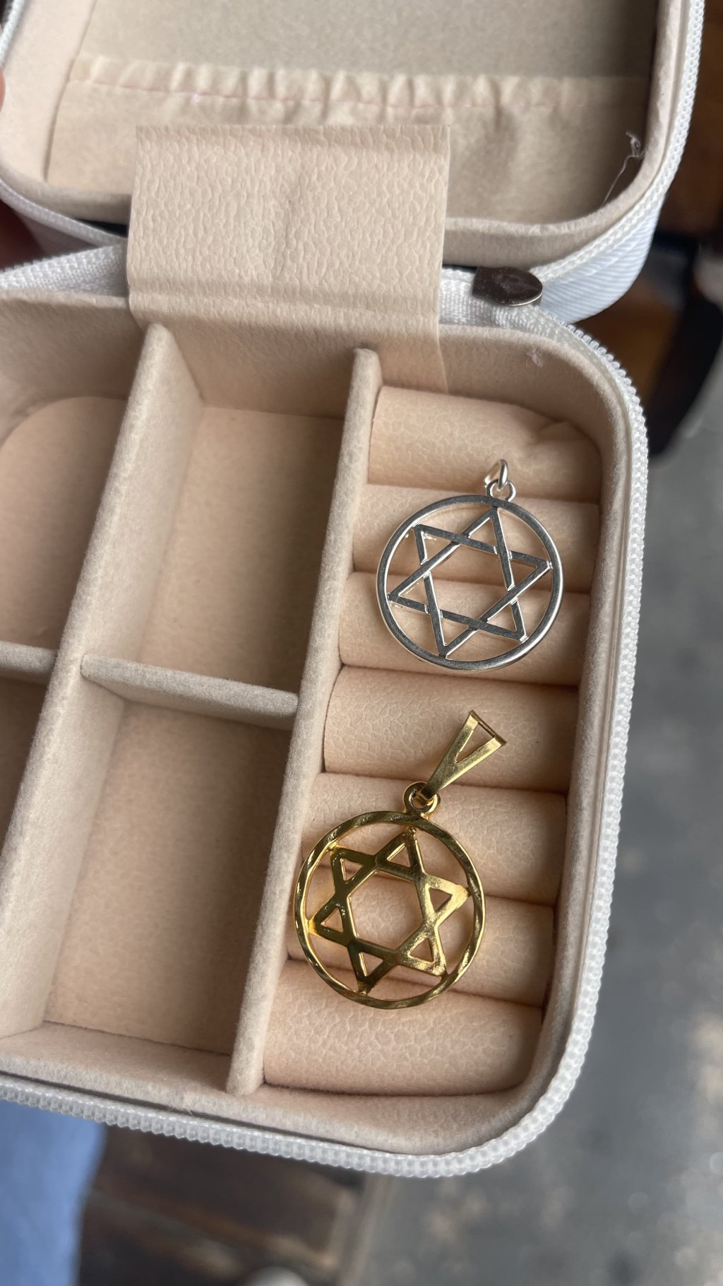 Pingente estrela de Davi 