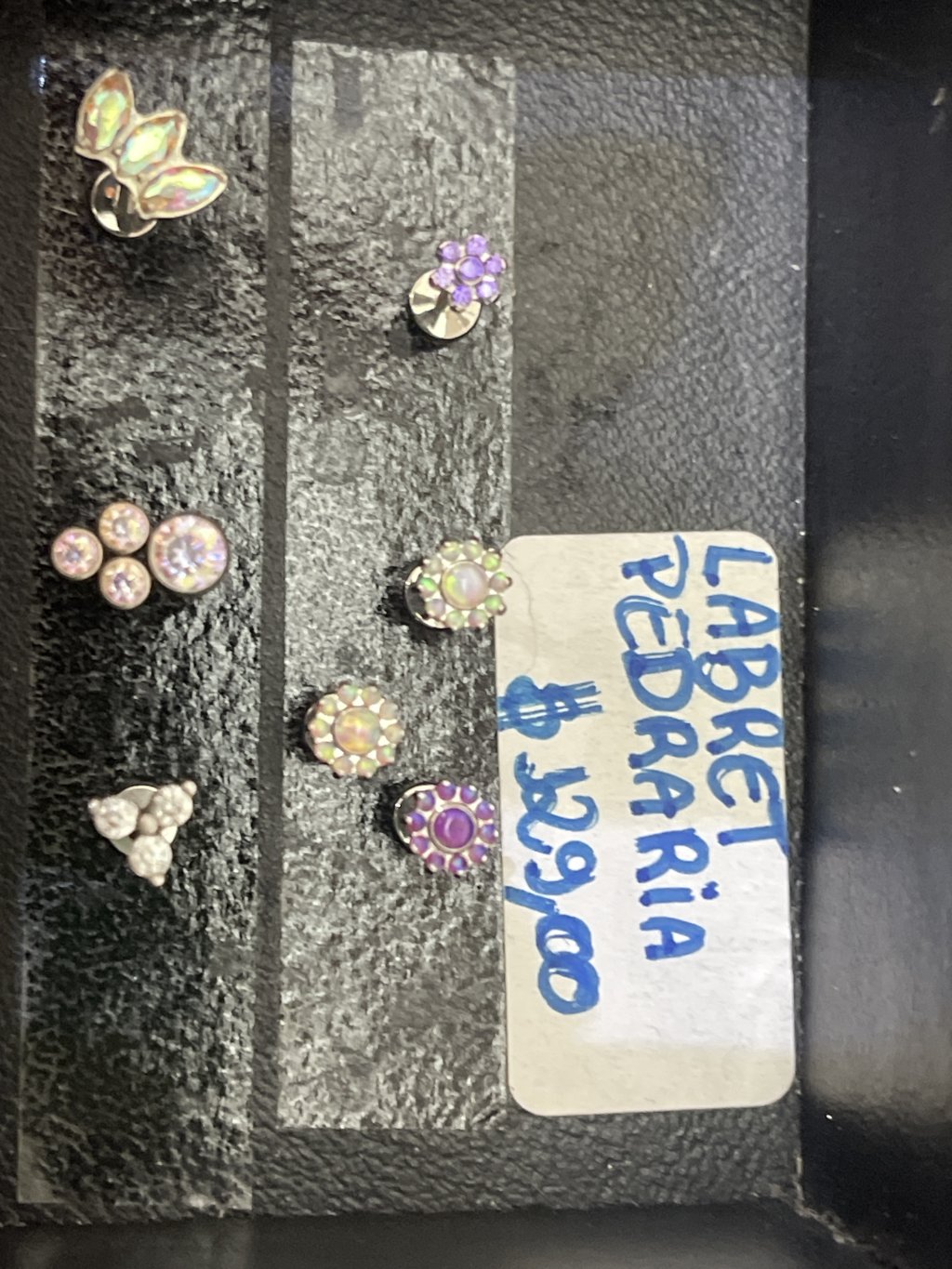 Piercing labrete titânio 