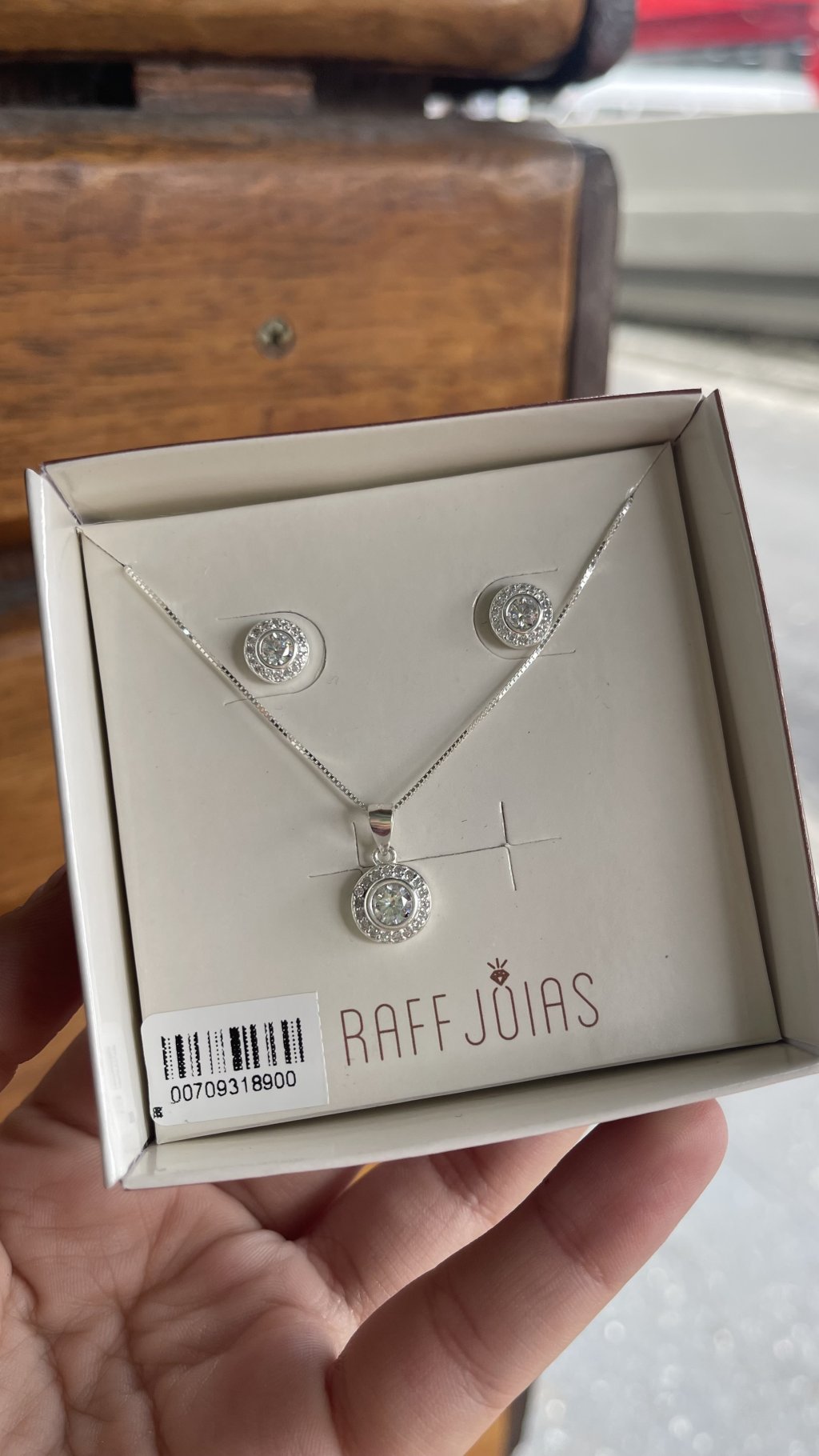 Conjunto pedra Pandora 