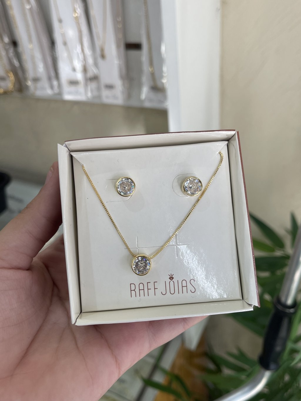 Conjunto ponto de luz grande 