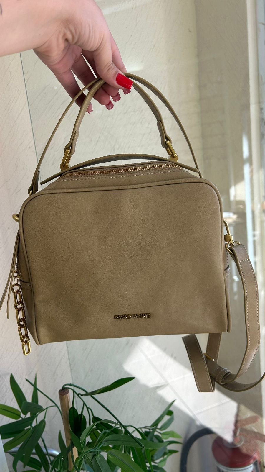 Bolsa pavão premium pistache 