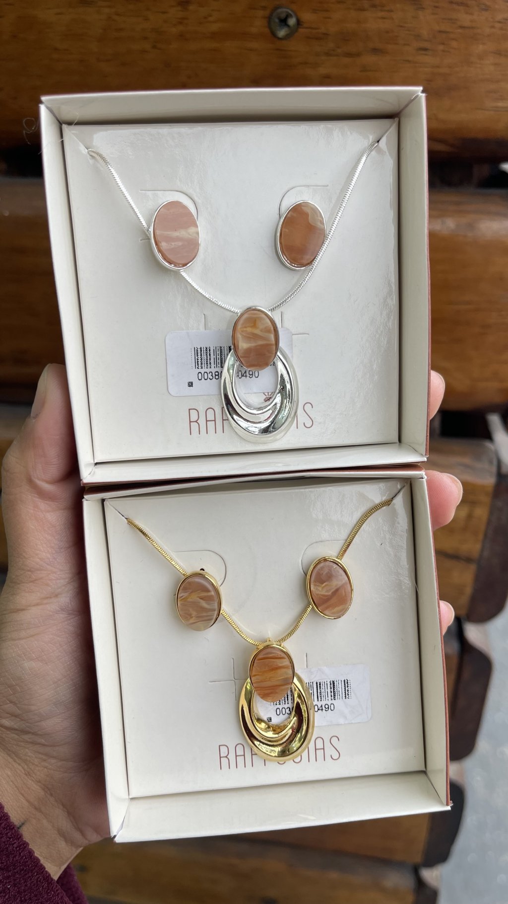 Conjunto Pedra Marrom