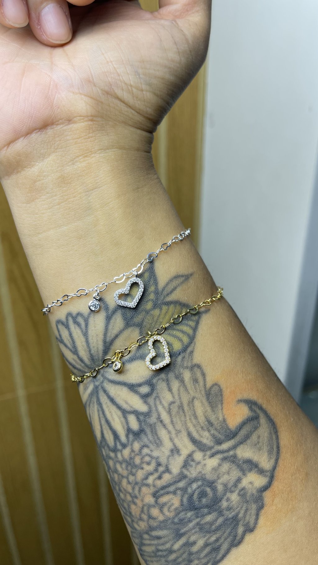 Pulseira Coração Vazado