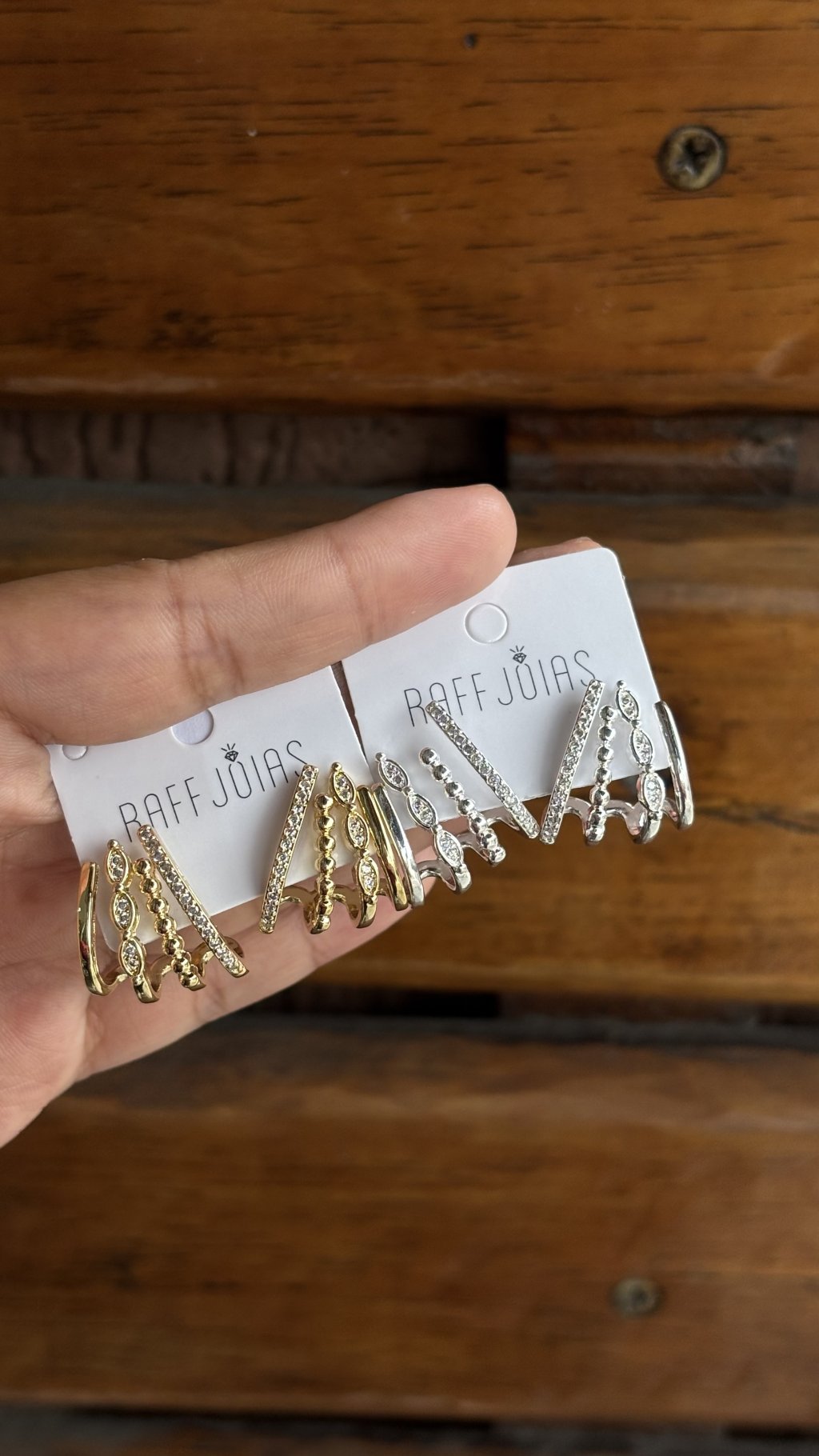 Brinco Ear Cuff Formas