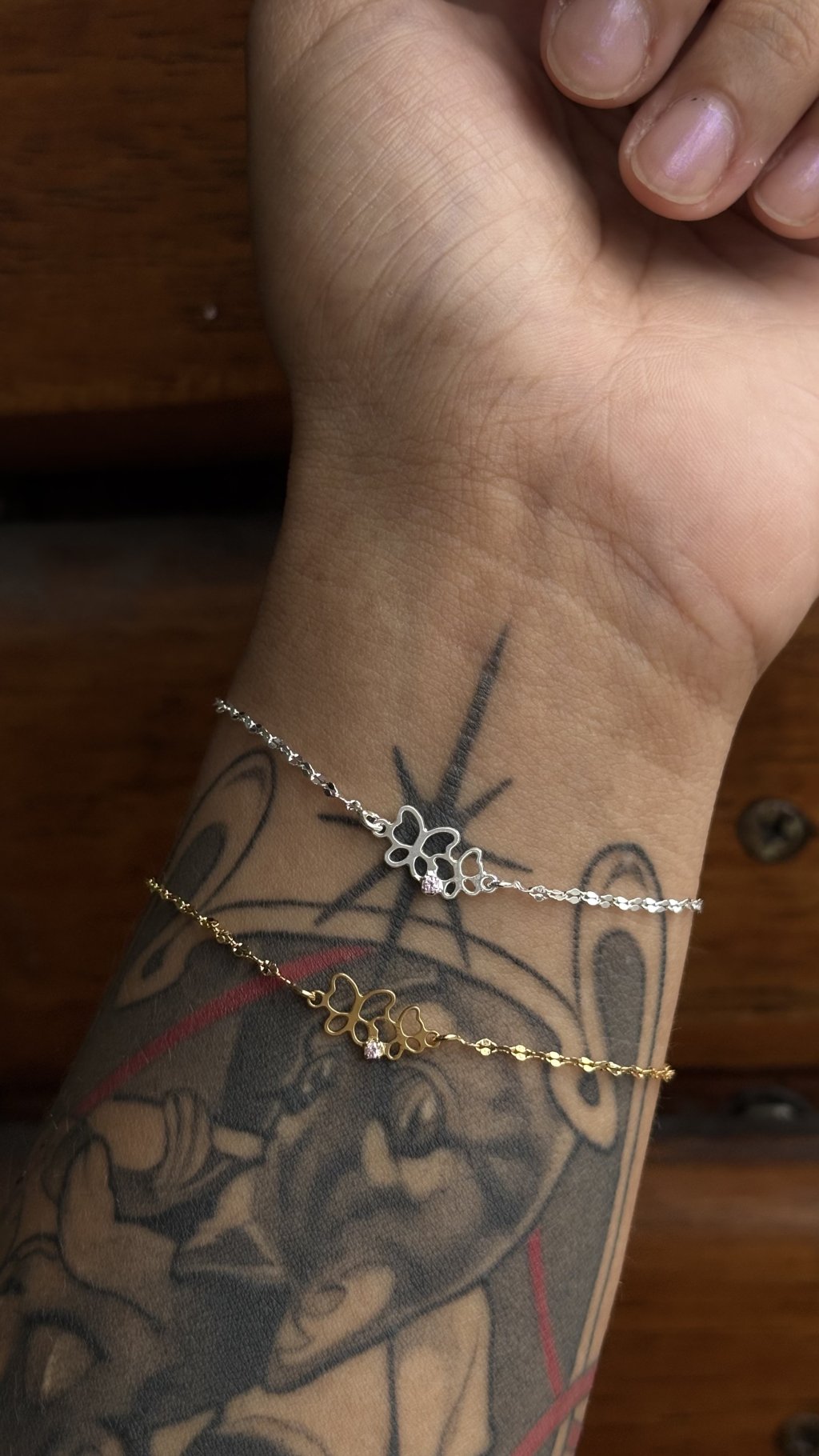Pulseira Infantil Borboleta