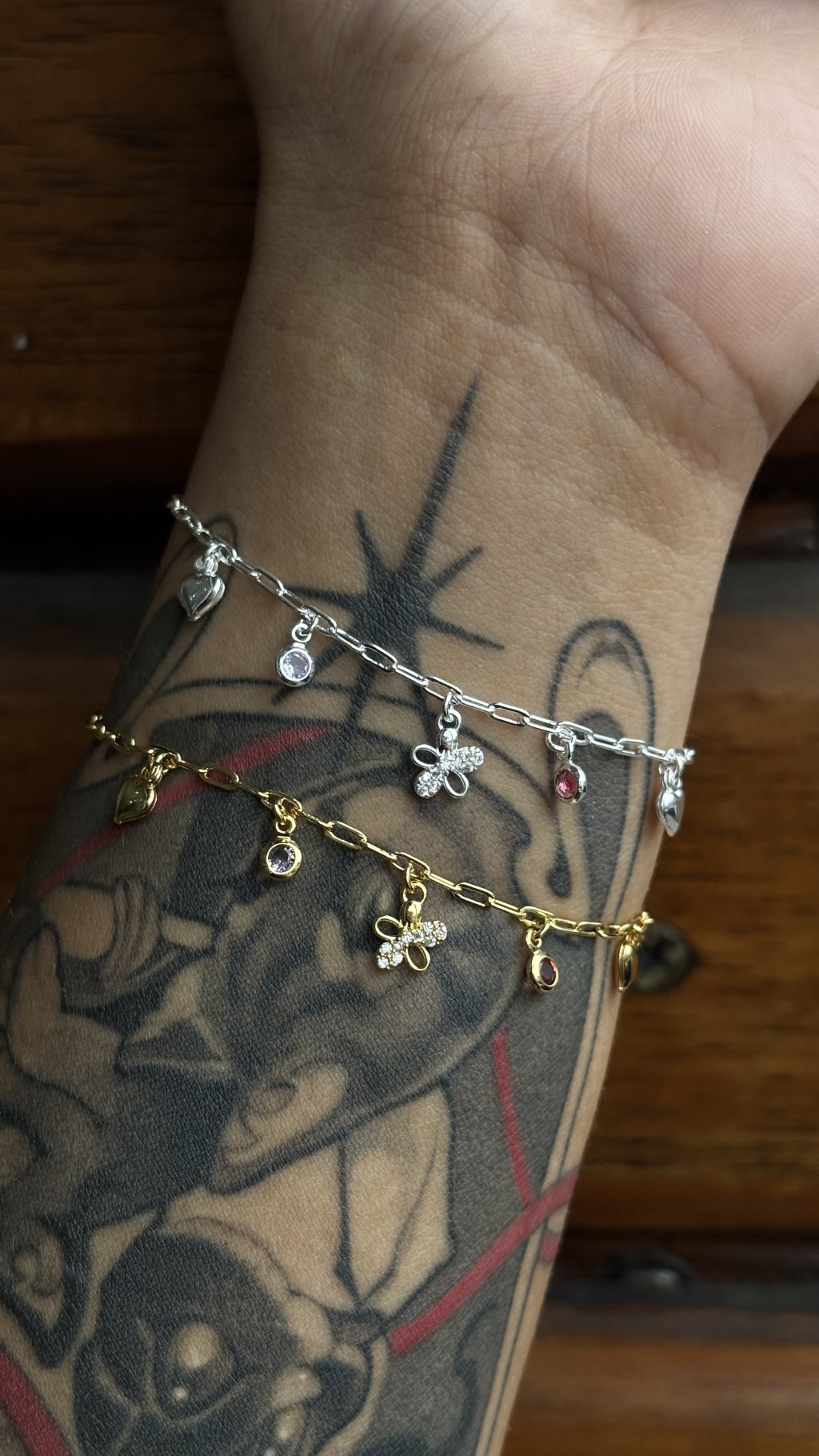 Pulseira infantil Pingentes