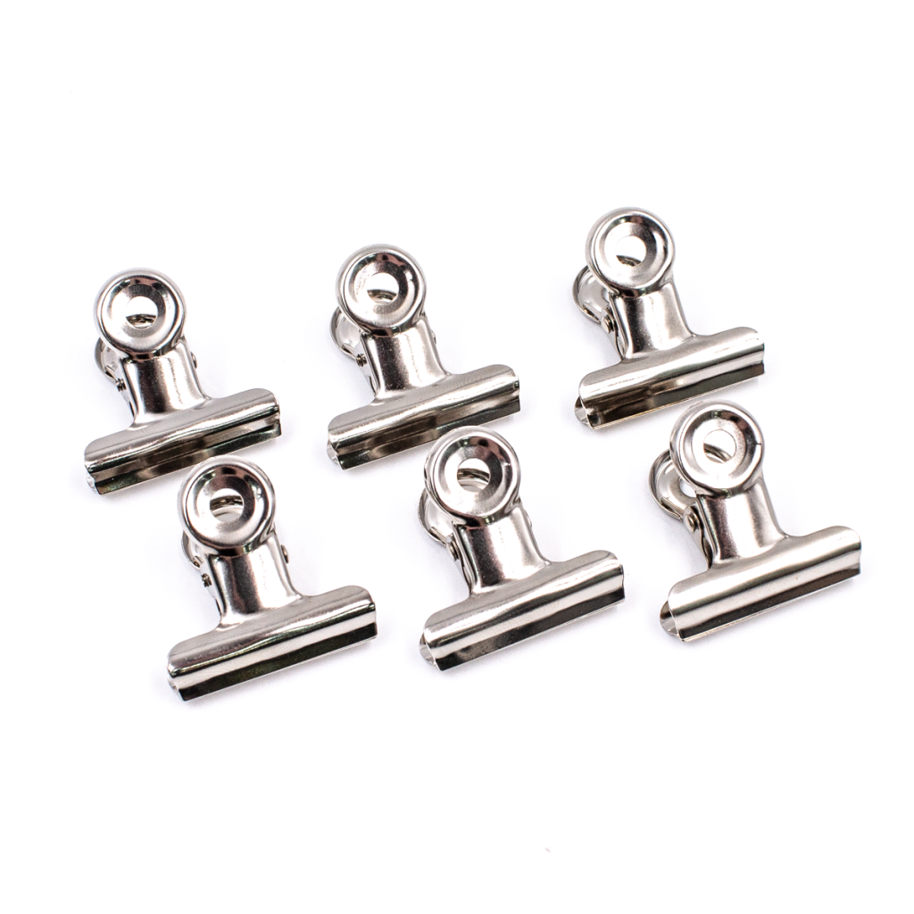 PR-936-Kit 6 Presilhas Curvatura C Para Unhas Inox Fibra Gel