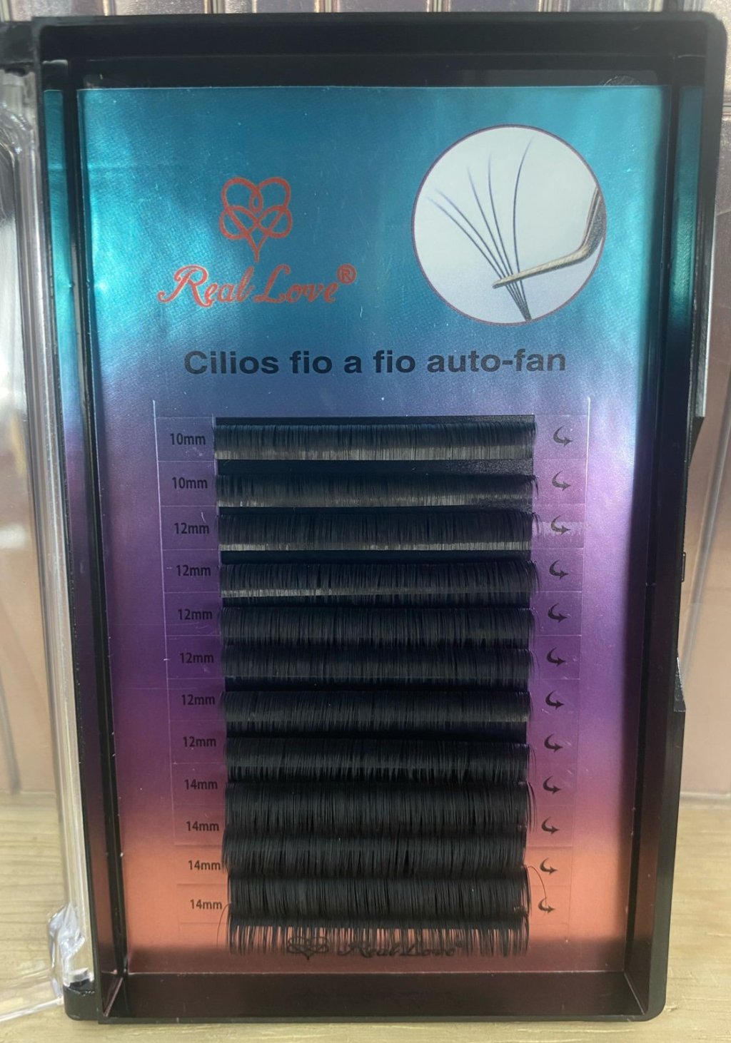 ELA-018 -  Cílios Fio a Fio Auto-fan