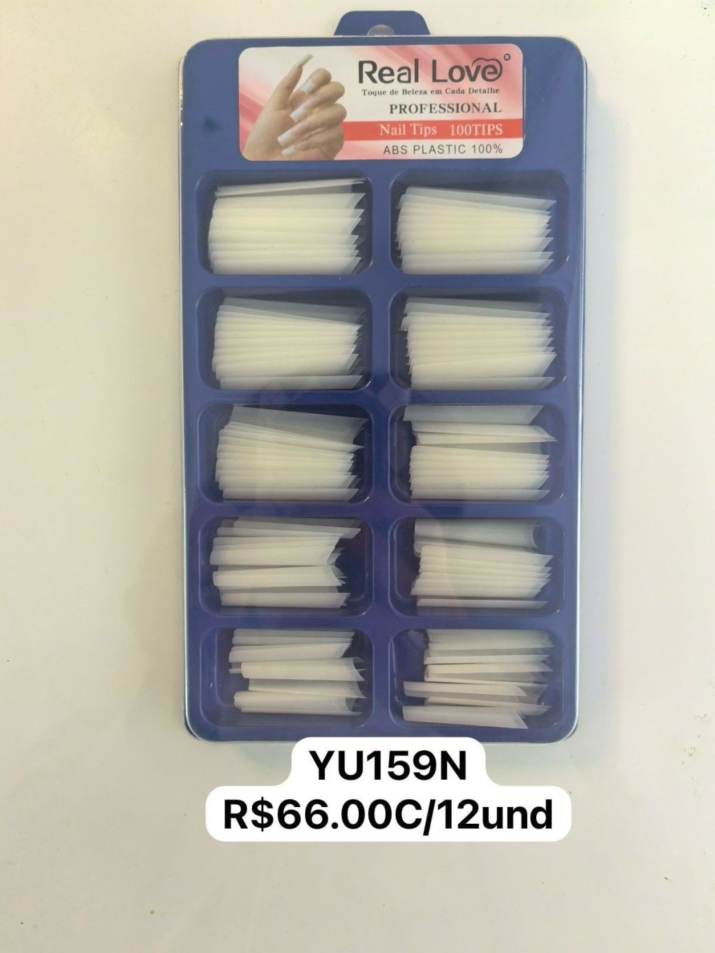 YU159N - TIPS Curvatura C com Marcação Leitosa