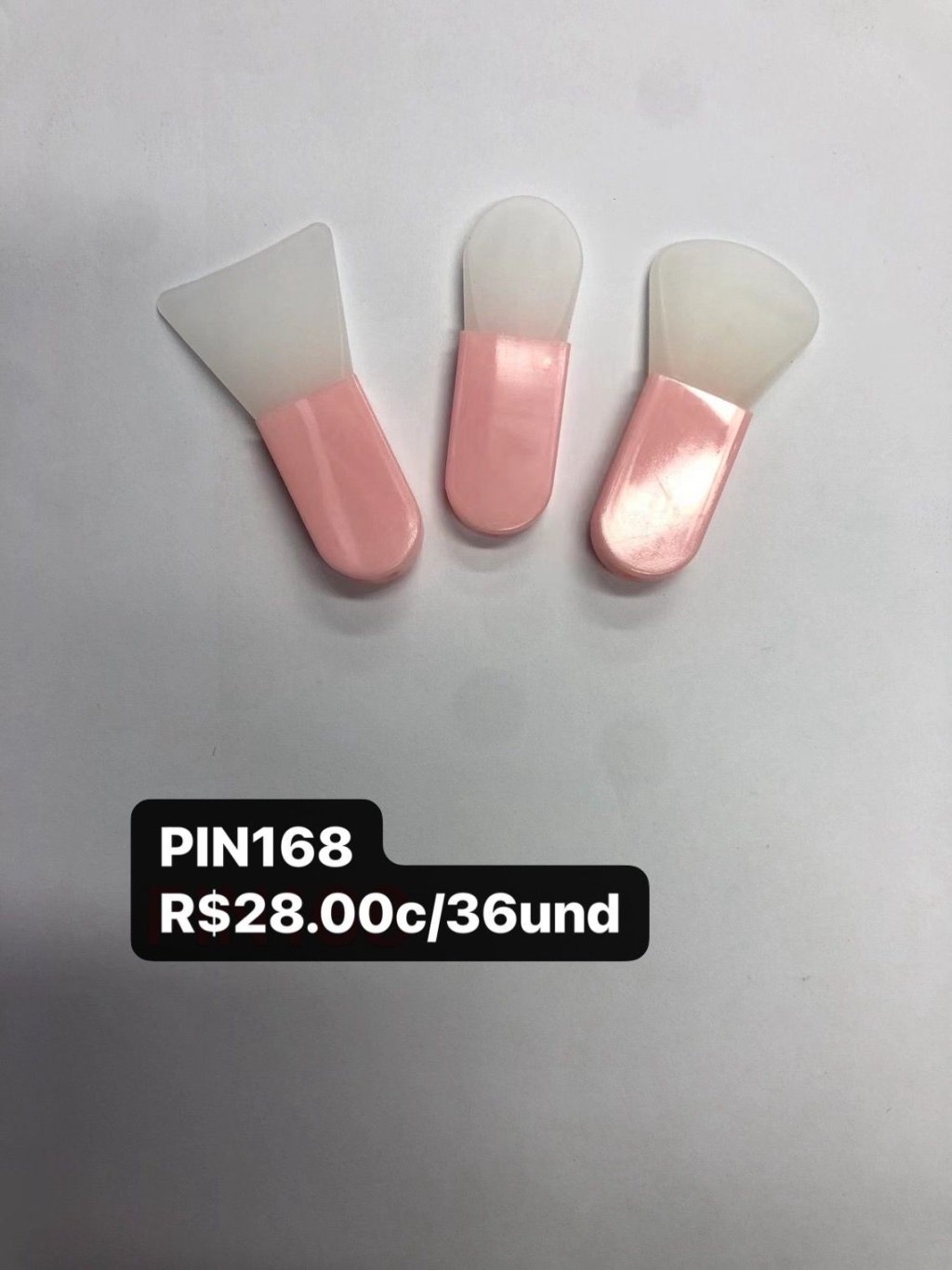 PIN168 - Kit Pincel de Silicone 