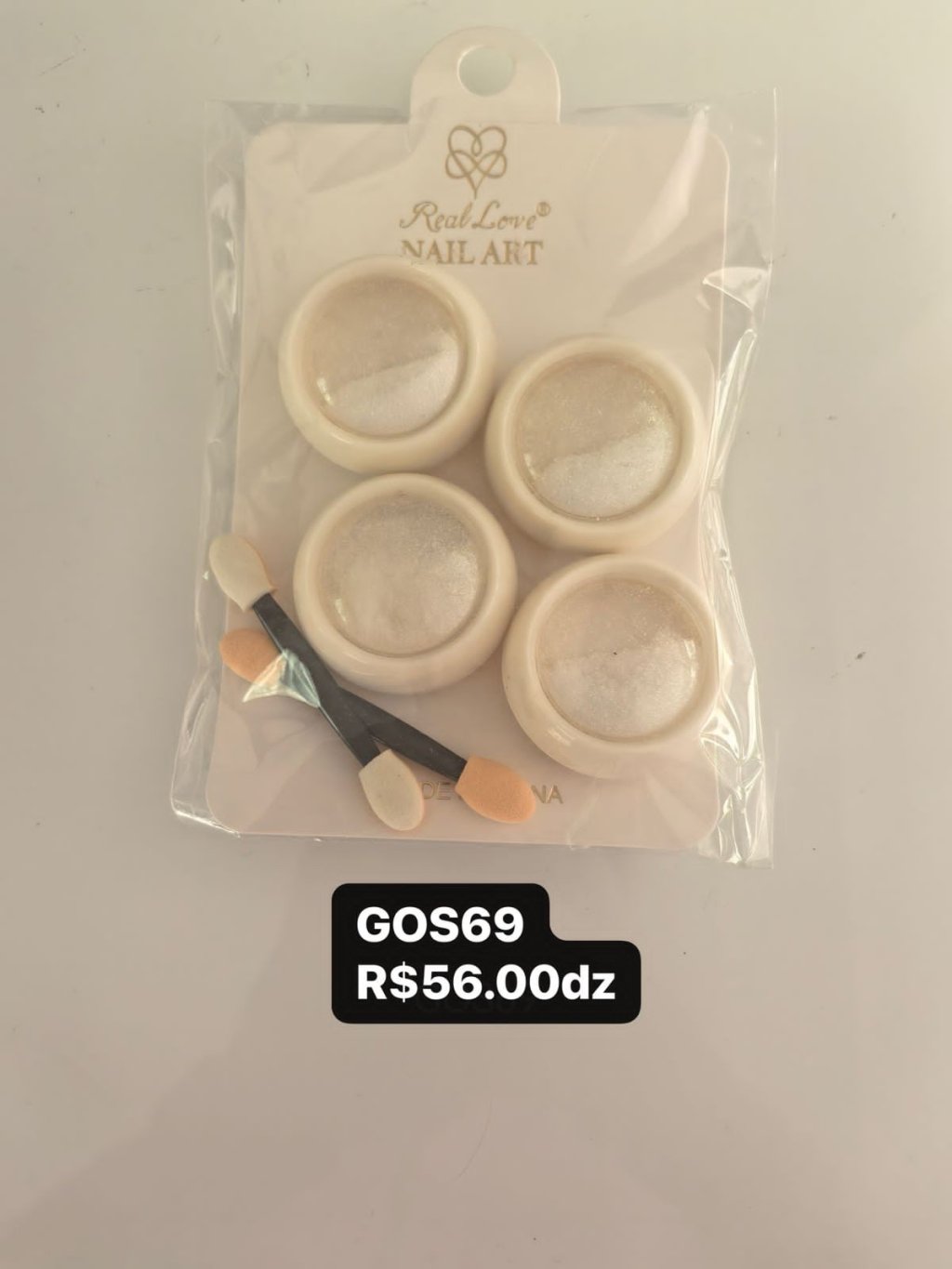 GOS69 - PO CROMO BRANCO