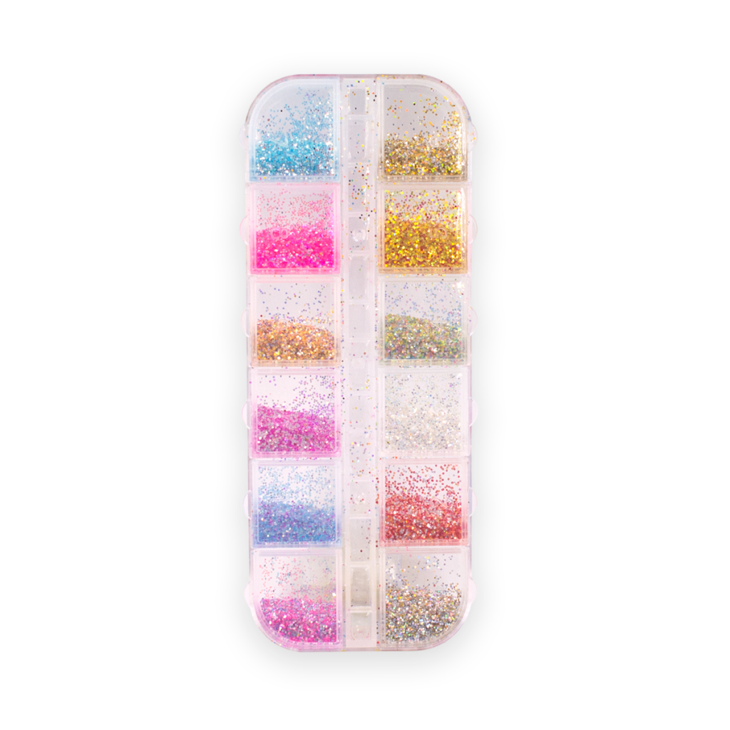 22PAL26 - Glitter Colorido Para Unhas 