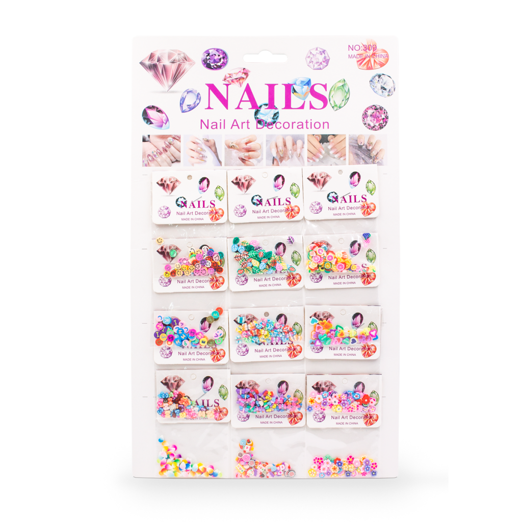 PE42-2 - Decoração Sortidas Para Unhas