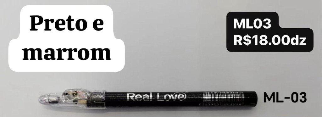 ML-03 - Lápis para Sobrancelha 