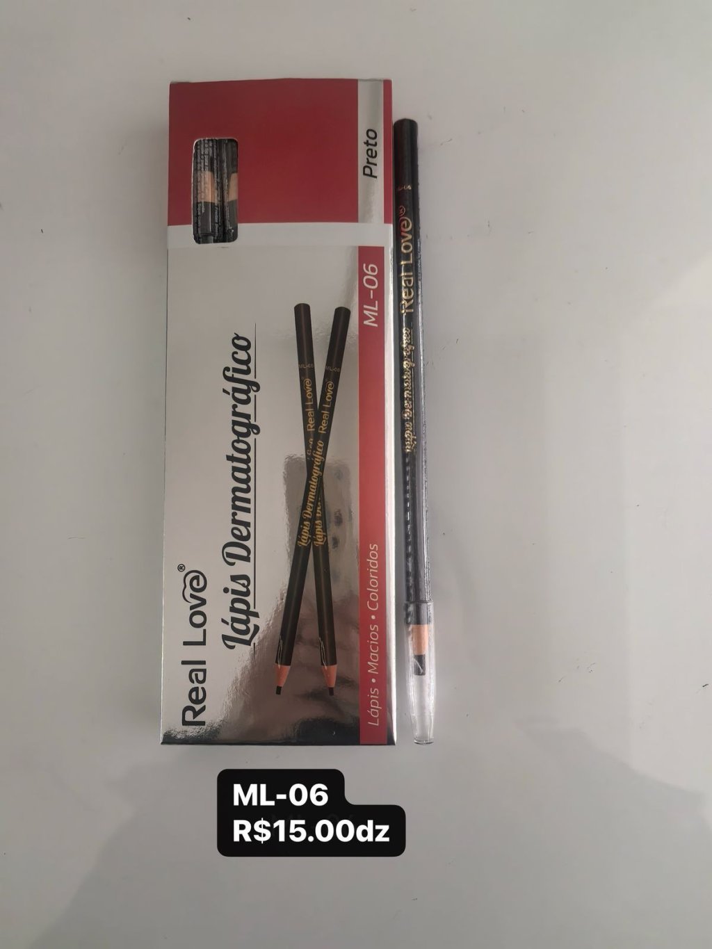 ML-05/06 - Lápis para Sobrancelha Dermorgráfico 