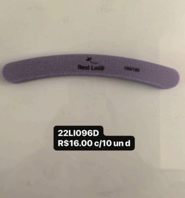 22LI096D Lixa Buffer Banana (Cores Sortidas) 100/180