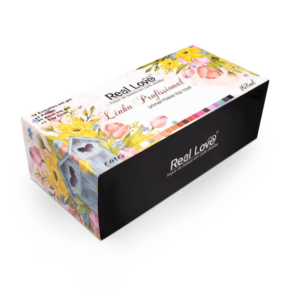KIT 45 - KIT PROFISSIONAL (PREPARADORES + 18 CORES DE ESMALTES)