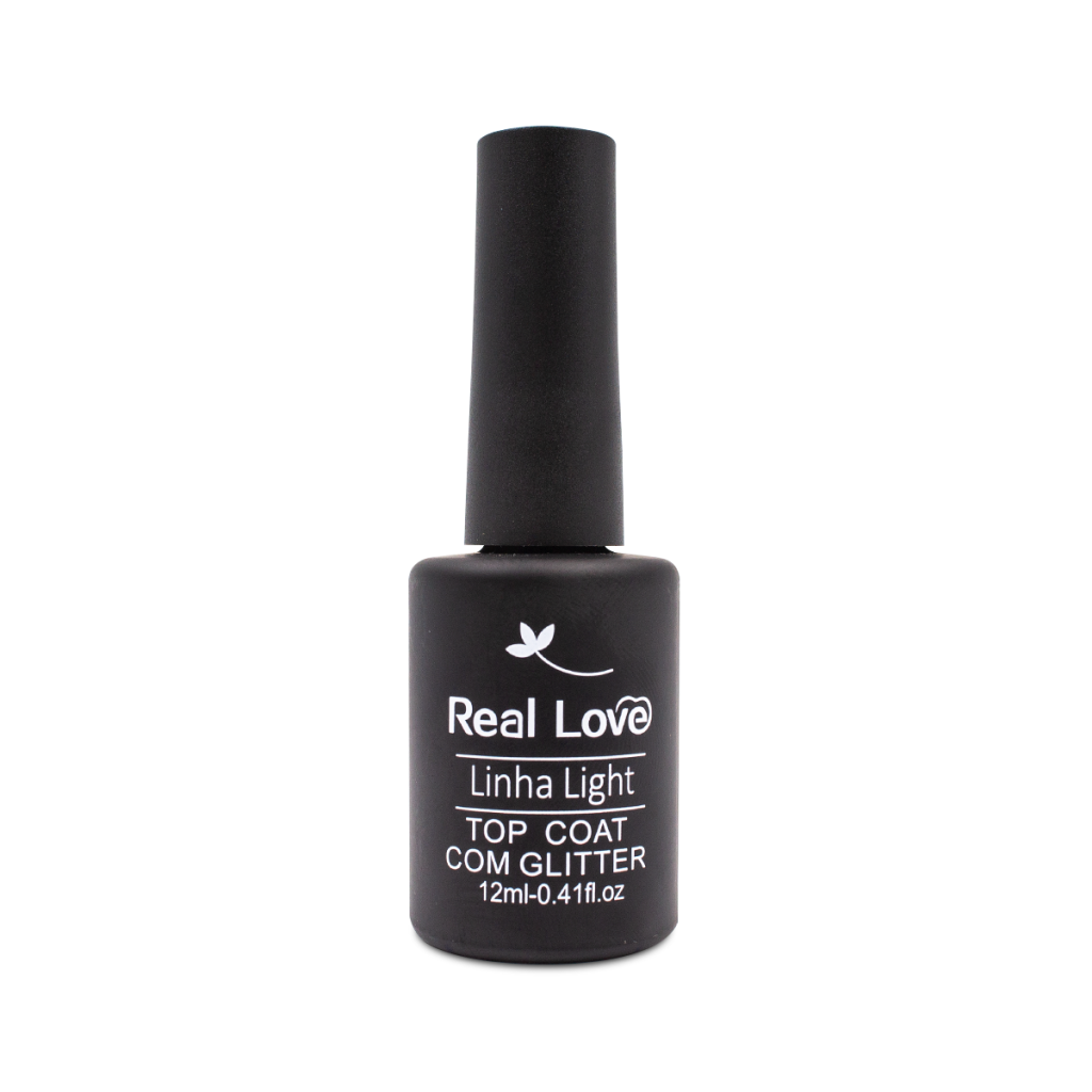 GEL 25 | Top Coat Com Glitter Linha Ligth 12ml