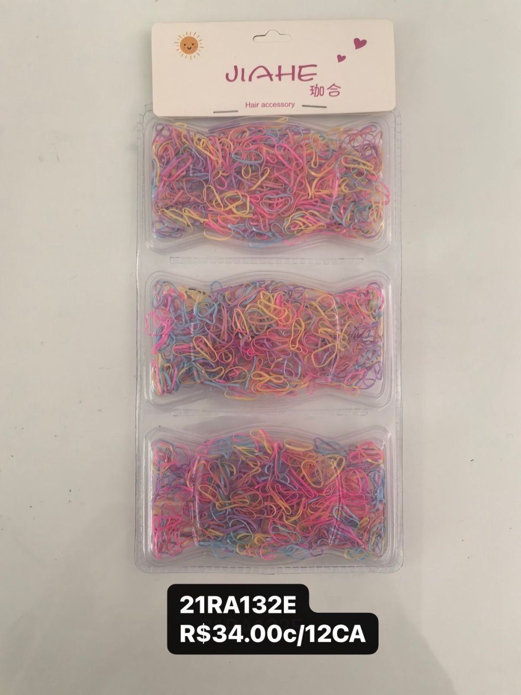 21RA132E - Elasticos Para Cabelos 