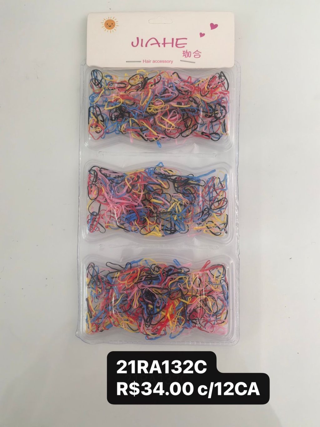21RA132C - Elasticos Para Cabelo