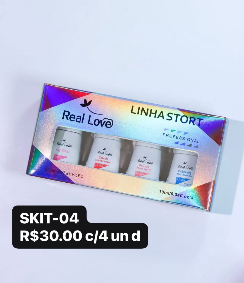 SKIT-04 - KIT DE PREPARADORES COM 4 UNIDADES