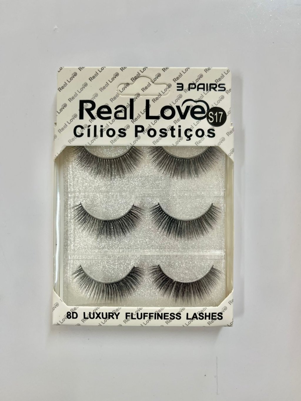 CL4450 - S17 - Cílios Postiço 3 Pares 