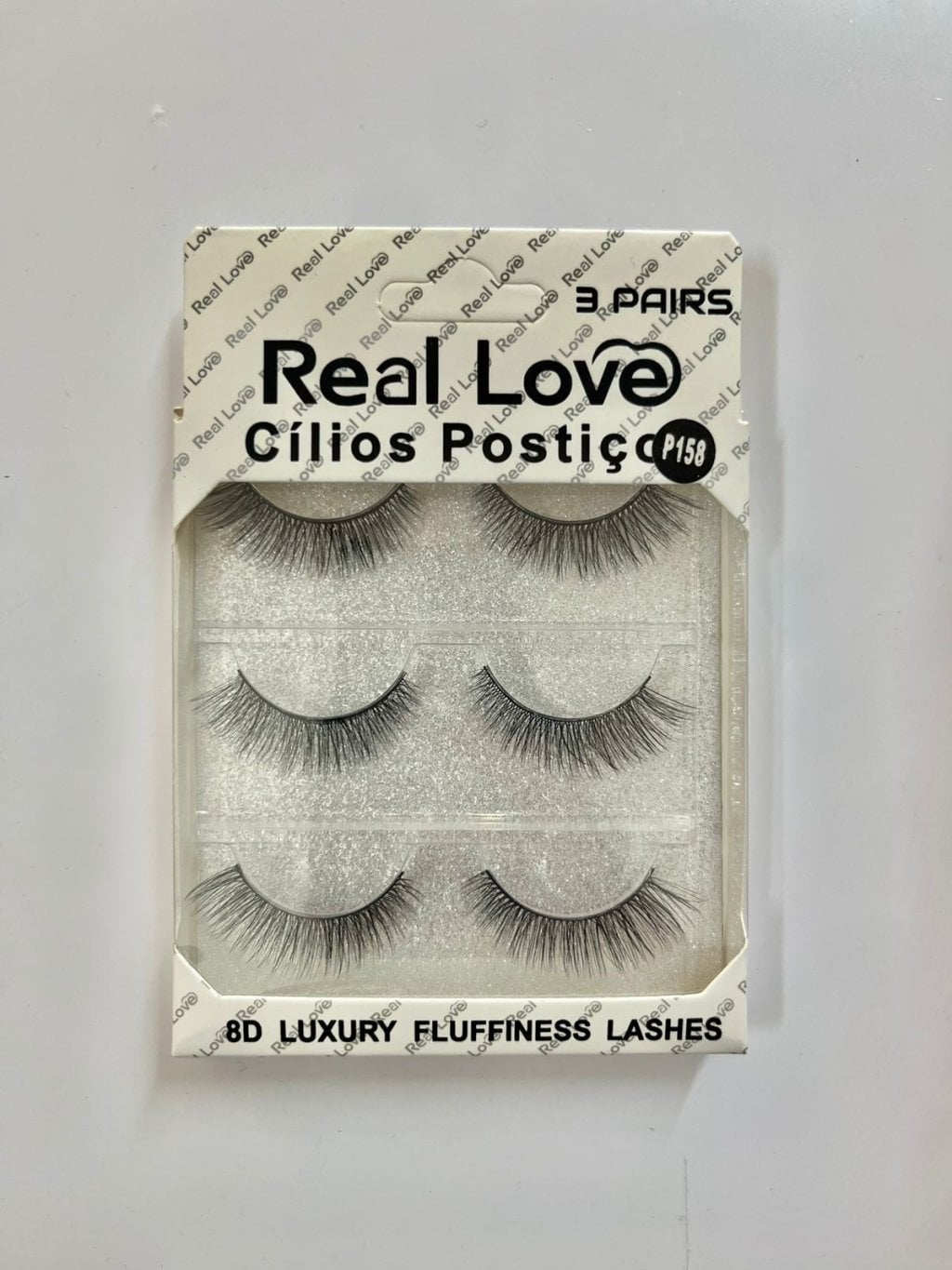 CL4450 - P158 - Cílios Postiço 3 Pares 