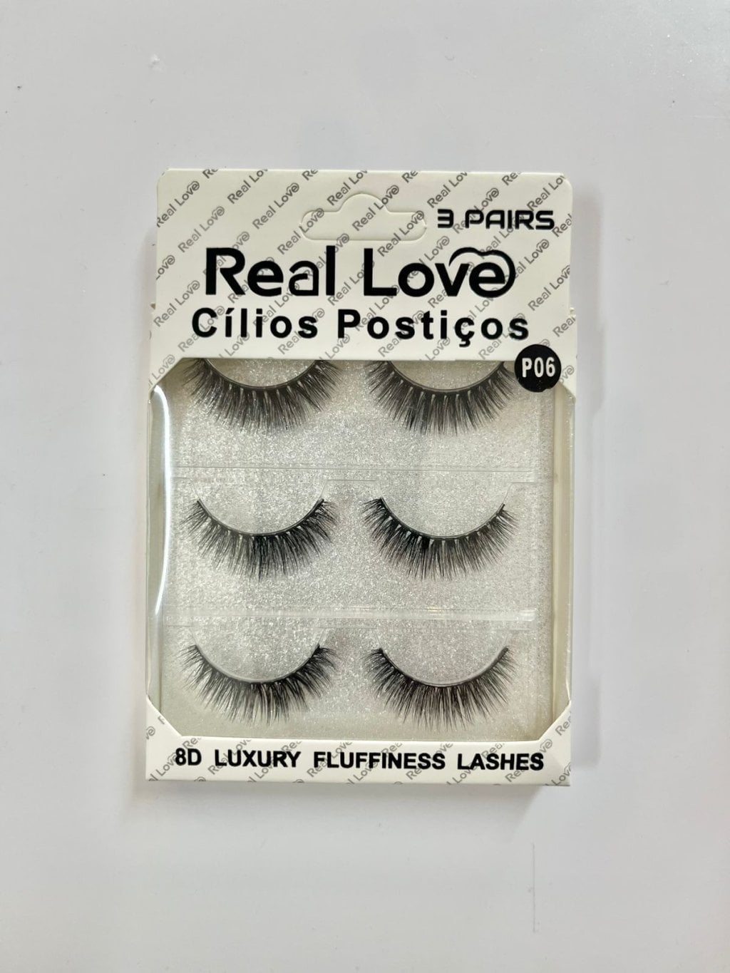 CL4450 - P06 - Cílios Postiço 3 Pares 