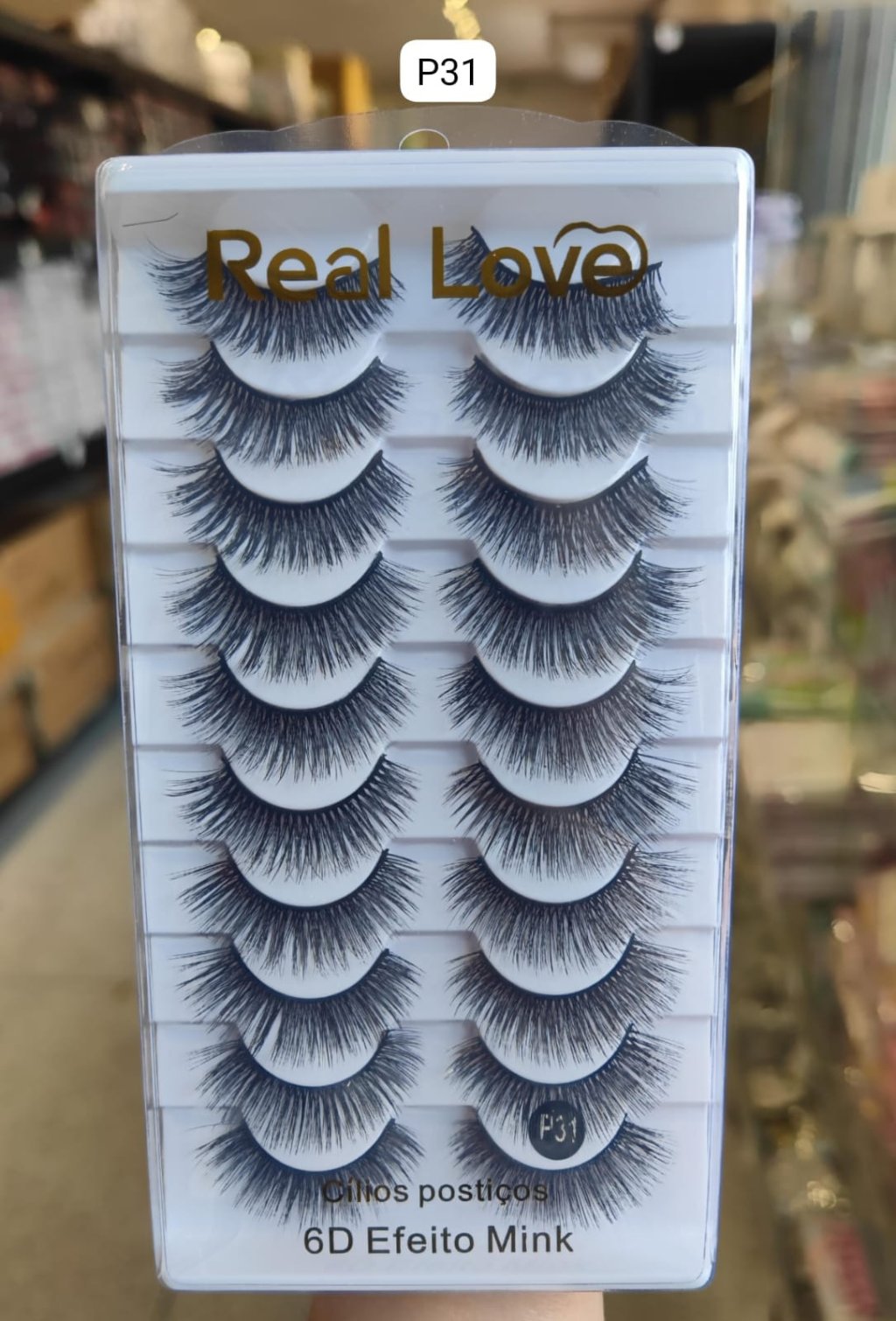 CL5052A - P31 - Cílios Postiços 10 Pares 