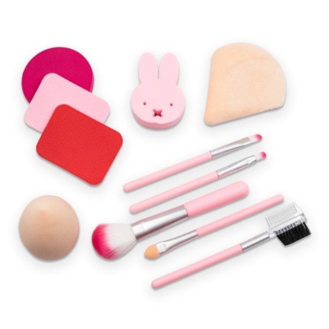 ESP04 - KIT ESPONJA/PÍNCEL DE MAQUIAGEM 
