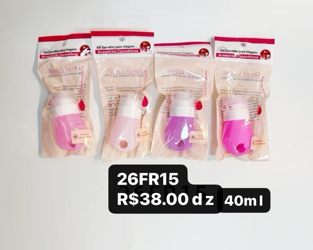 26FR15- Frasco para viagem