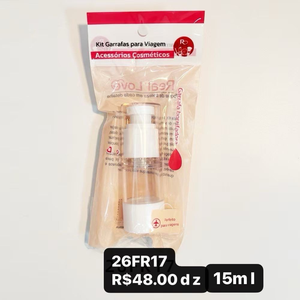 26FR17 - Frasco para viagem